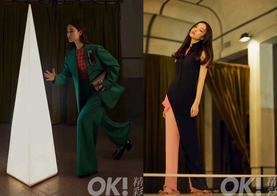 倪妮再走文艺复古风 慵懒梦幻展现古典韵味