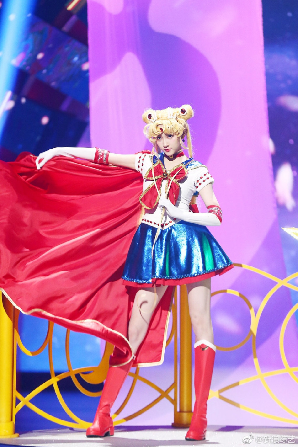 关晓彤张天爱神COS美少女战士 活力十足重拾童年回忆